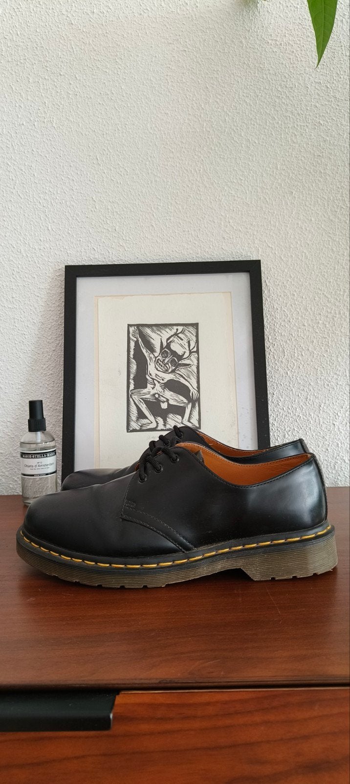 Dr Martens 1461 Low, Zwart, Boots, Ophalen of Verzenden, Zo goed als nieuw