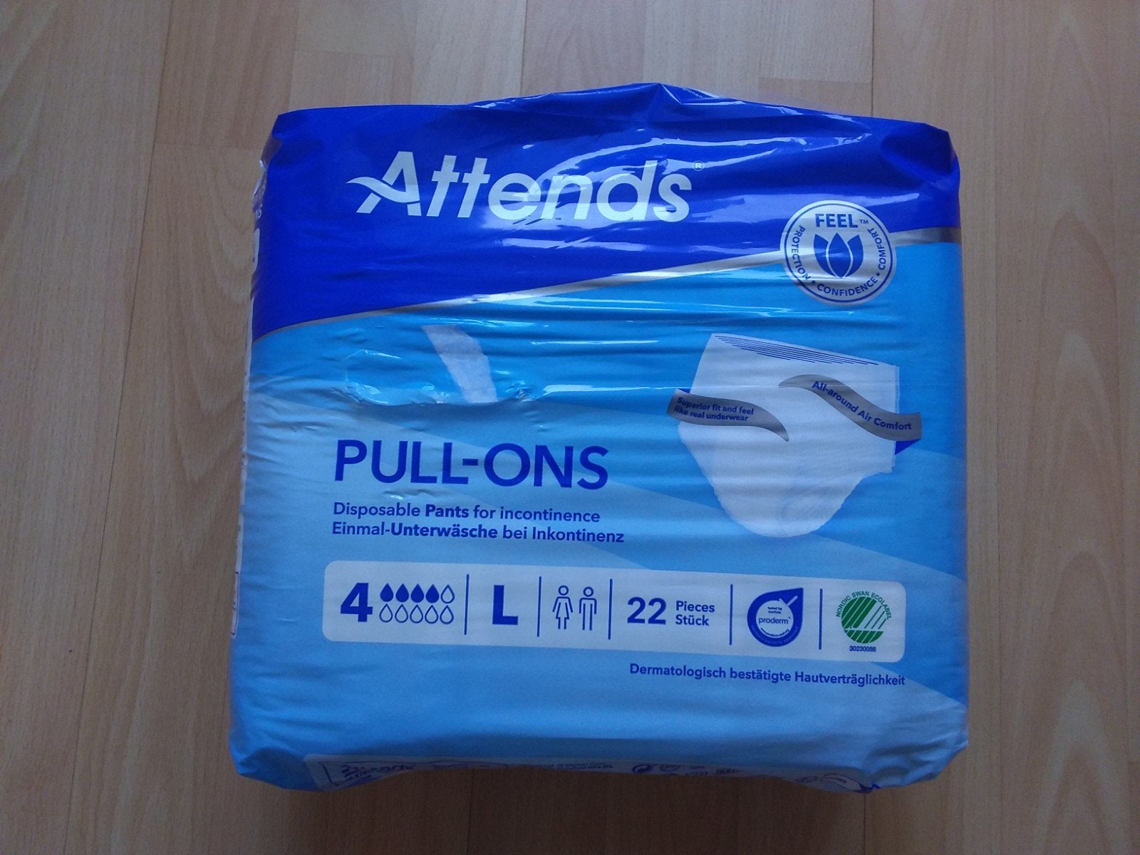 Attends pull ons 4, maat L, 22 stuks in dicht pak, Ophalen of Verzenden