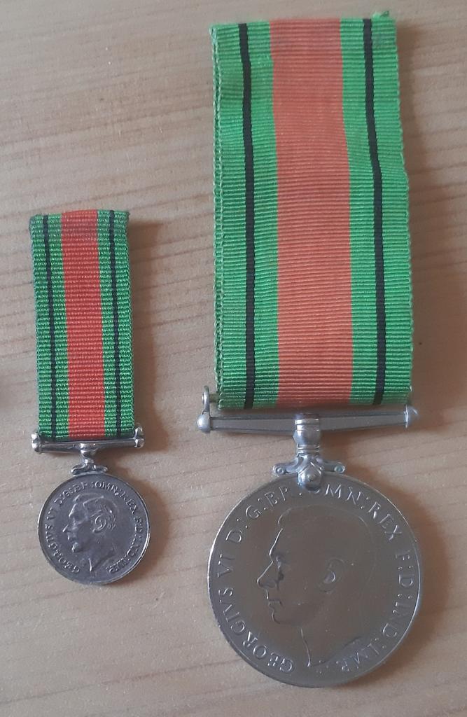 Brits WO2 Medaille Sets - Ook Los Te Koop, Ophalen of Verzenden, Landmacht, Engeland, Lintje, Medaille of Wings
