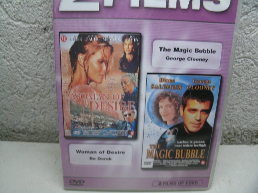 dvd 57b st magic bubble/ woman of desire, Alle leeftijden, Ophalen of Verzenden, Zo goed als nieuw