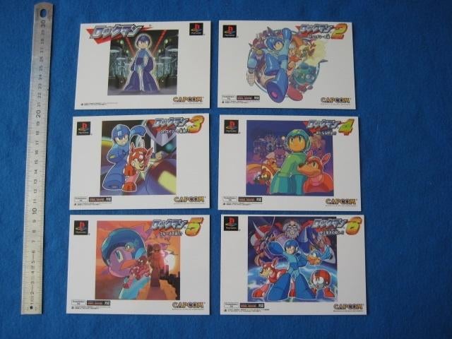 Game goodies art cards Boktai, Megaman, Sonic, Tobal no 1, Overige genres, 1 speler, Ophalen of Verzenden, Zo goed als nieuw
