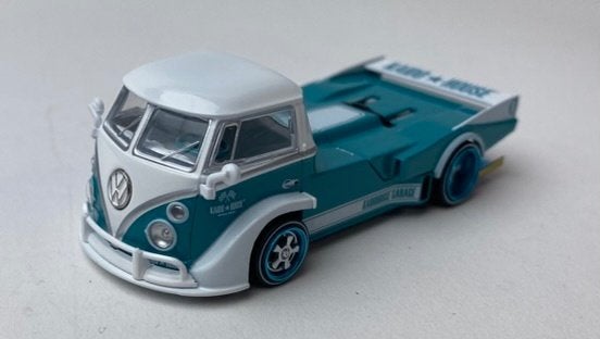 Mini GT 1:64 Volkswagen T1 Pickup 1972 - Kaido Works V1 blue, -, Nieuw, Ophalen of Verzenden, Mini GT * Kaido House