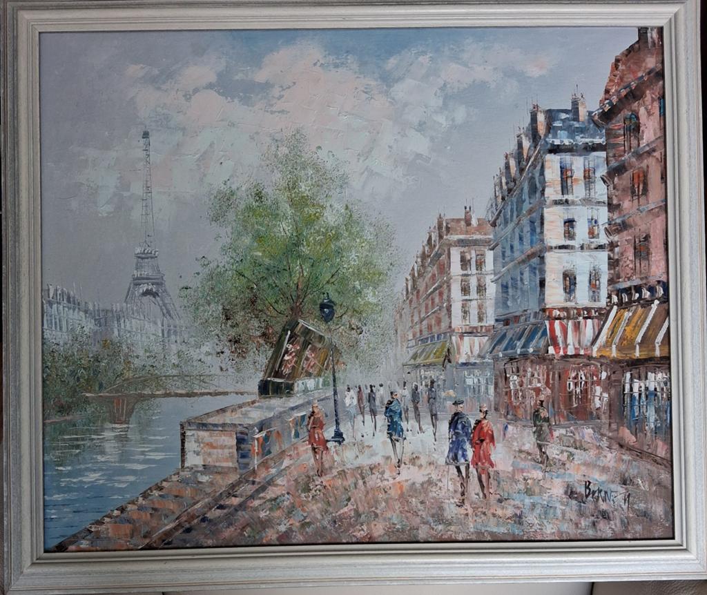 Impressionistisch schilderij, Ophalen of Verzenden