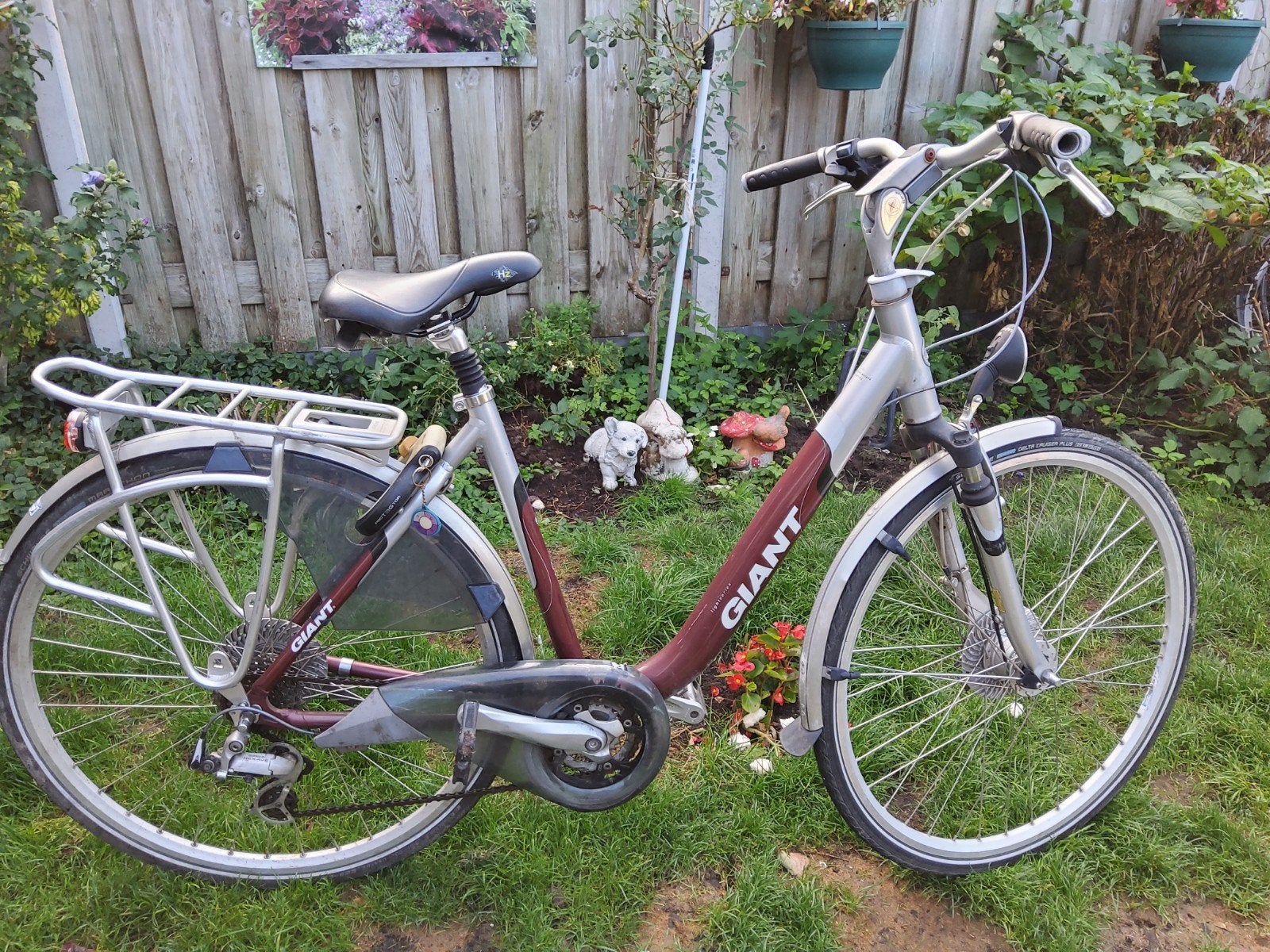 Dames fiets giant versnellingen, 53 tot 56 cm, Versnellingen, Zo goed als nieuw, Giant