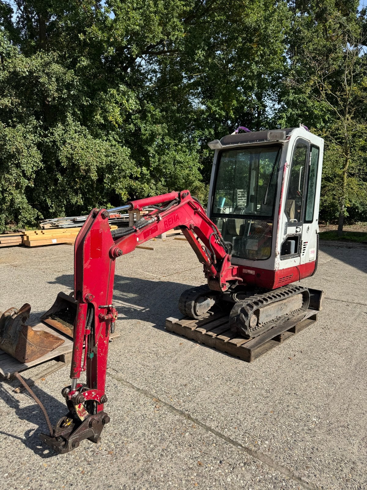 Takeuchi TB016 Minigraver - 2004 Model, Ophalen, Graafmachine