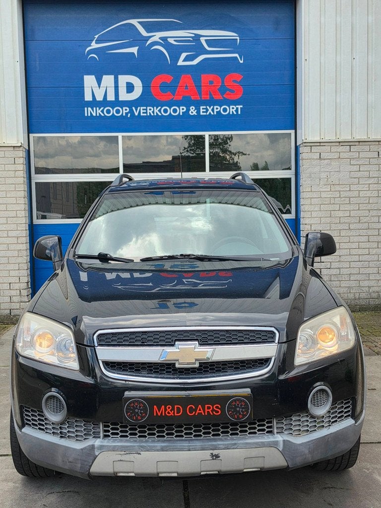 Chevrolet Captiva 2.0 VCDI Style GRIJS KENTEKEN/NAP/TREKHAAK, Gebruikt, Zwart, 4 cilinders, Chevrolet