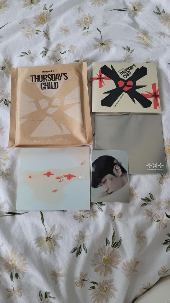 Txt minisode 2 thursday's child album soobin, Ophalen of Verzenden, Zo goed als nieuw, Foto of Kaart