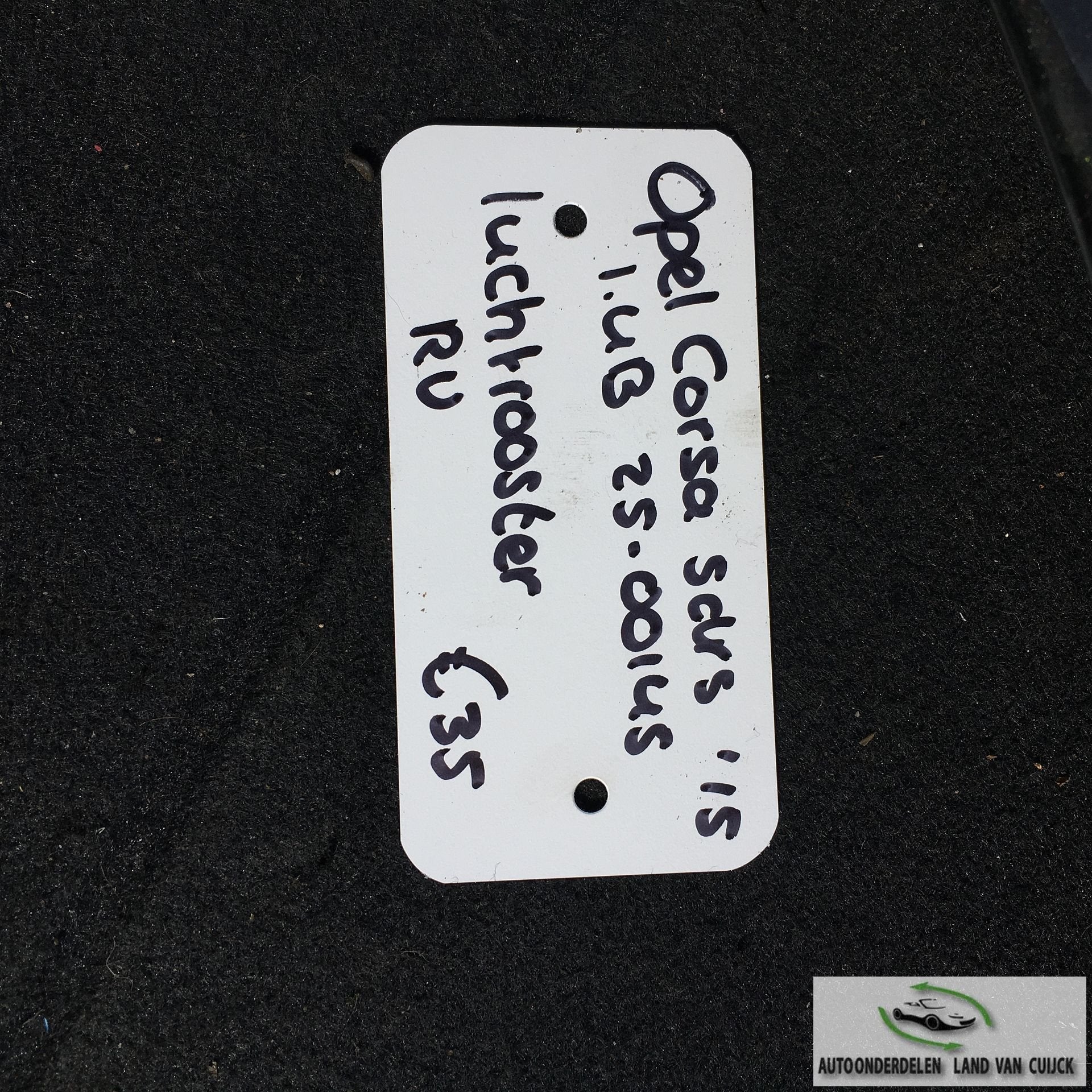 Opel Corsa E 5 drs 1.4B 2500145 2015  Luchtrooster Links of, Gebruikt, -, -, Ophalen of Verzenden
