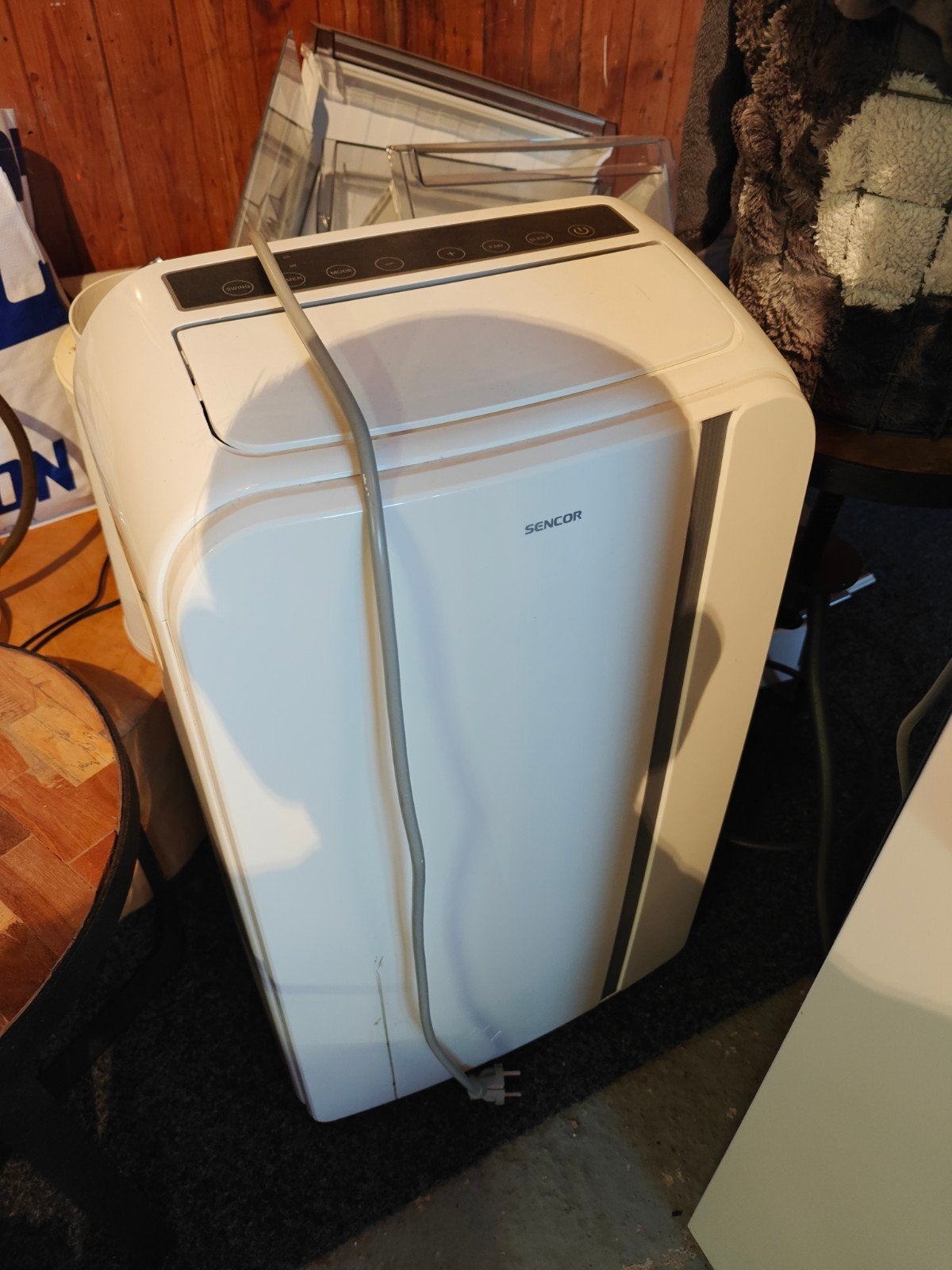 Sencor Mobiele Airco - Compact en Efficiënt, Witgoed en Apparatuur, Airco's, Zo goed als nieuw, Mobiele airco, Minder dan 60 m³
