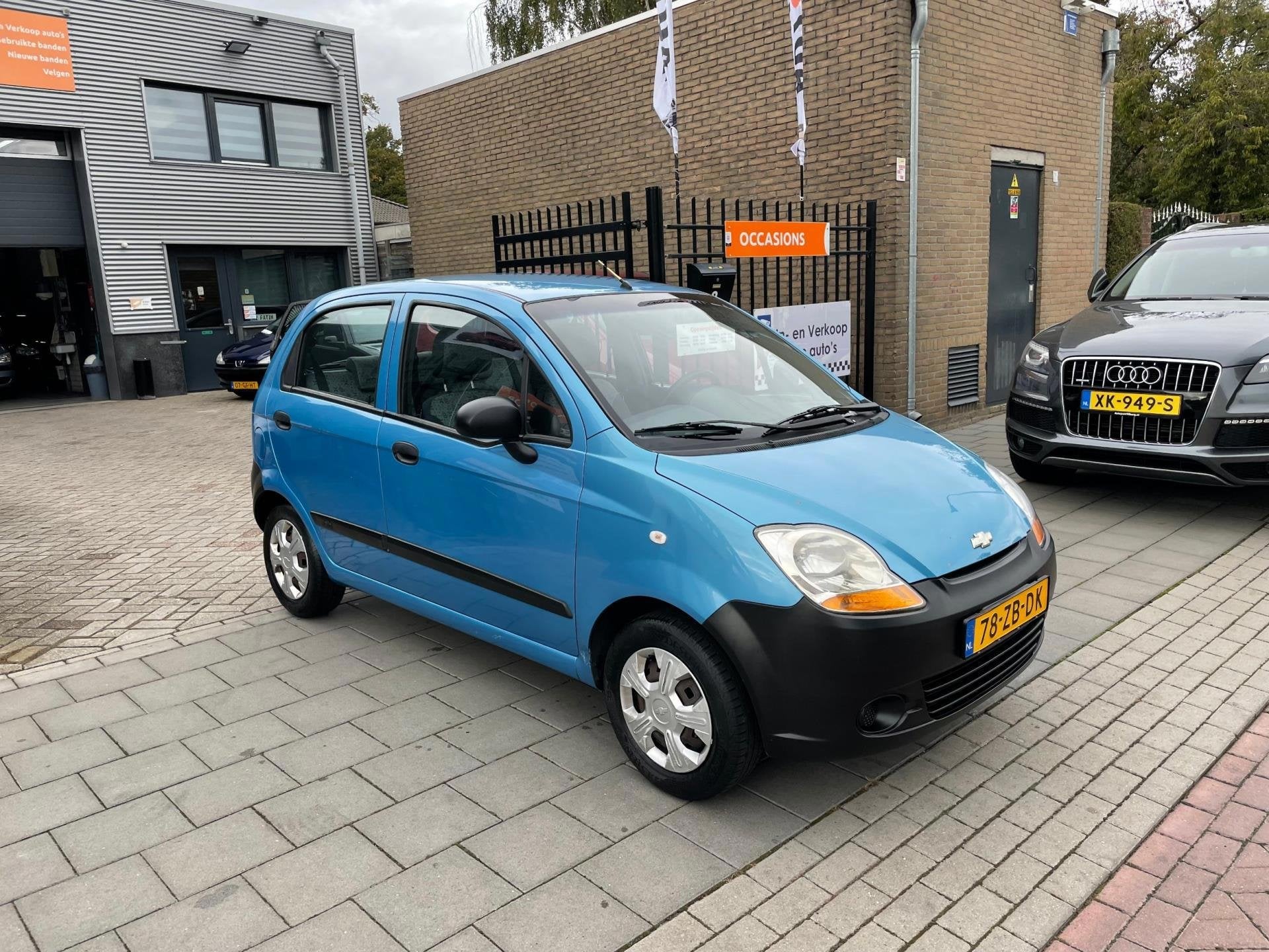 Chevrolet Matiz 0.8 Pure 3e Eigenaar! NAP APK 1 Jaar, Auto's, Voorwielaandrijving, Gebruikt, Blauw, Metallic lak