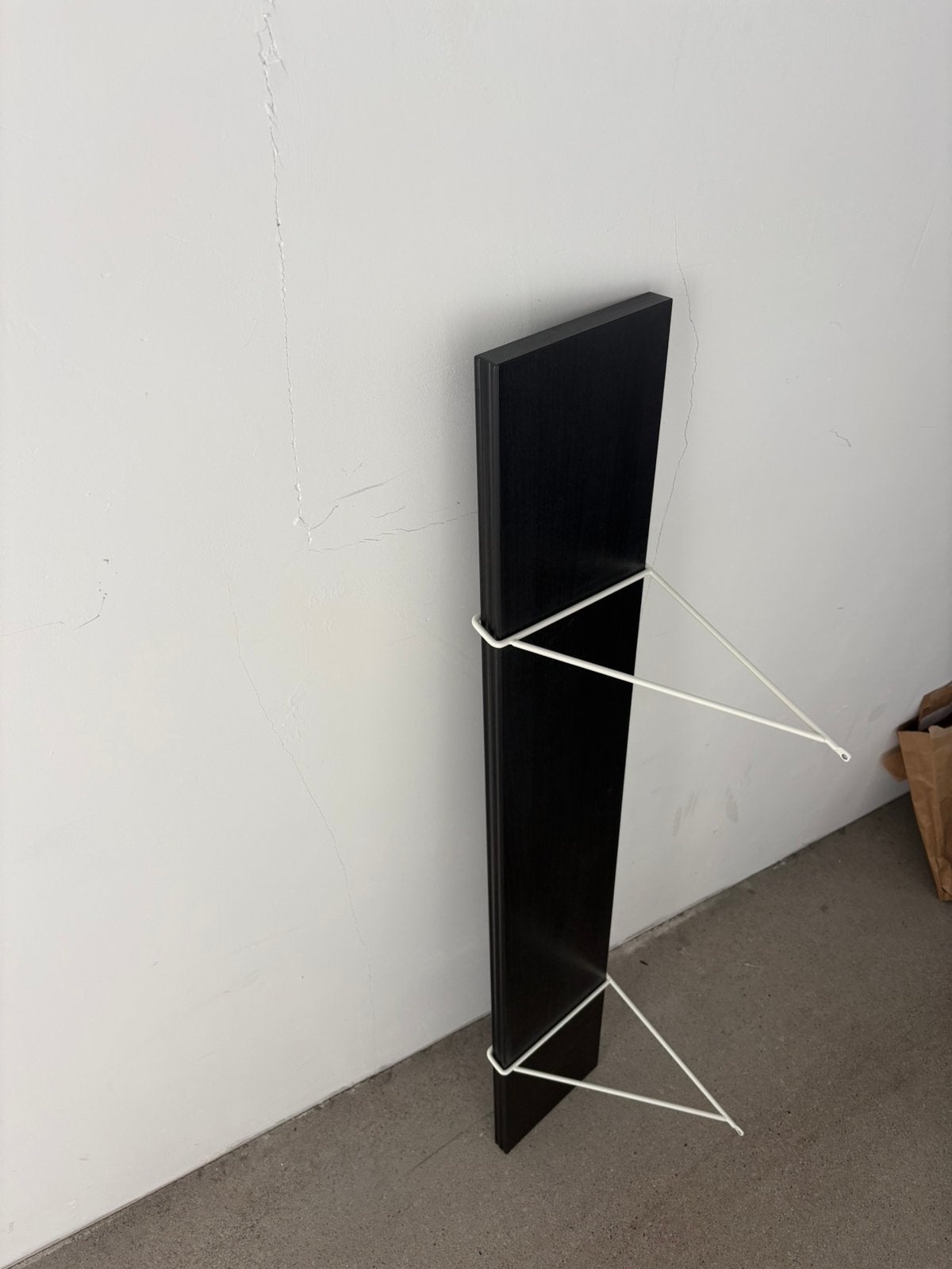 Ikea bergshult wandplank bruin 80x20 cm + 2 plankdragers, Ophalen, Zo goed als nieuw