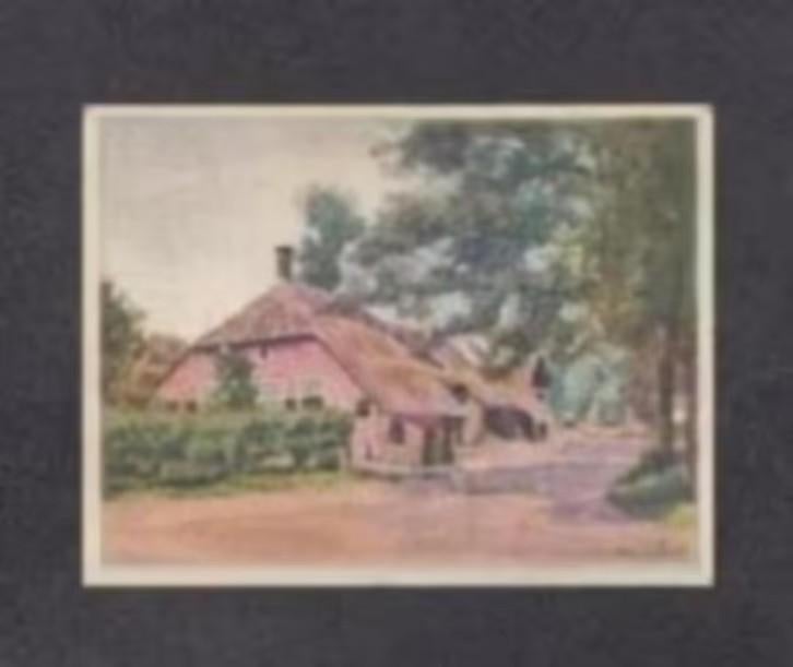 Albumplaatje Staphorst Boerenwoning 1927 (65)., Ophalen of Verzenden, Zo goed als nieuw