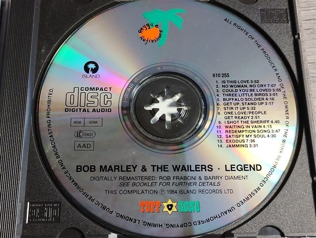 Bob Marley & The Wailers - Legend, Cd's en Dvd's, Ophalen of Verzenden, Zo goed als nieuw