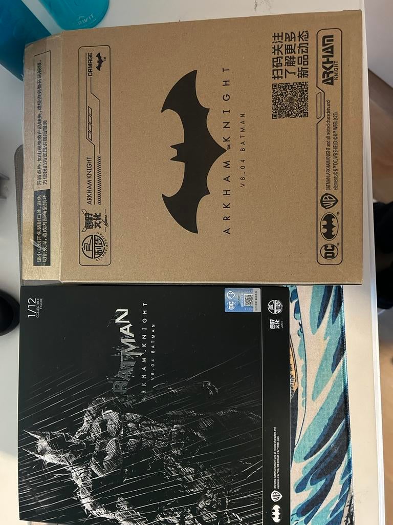 Lpzz batman arkham knight action figure 1/12 actie figuur, Verzamelen, Poppetjes en Figuurtjes, Ophalen of Verzenden, Zo goed als nieuw