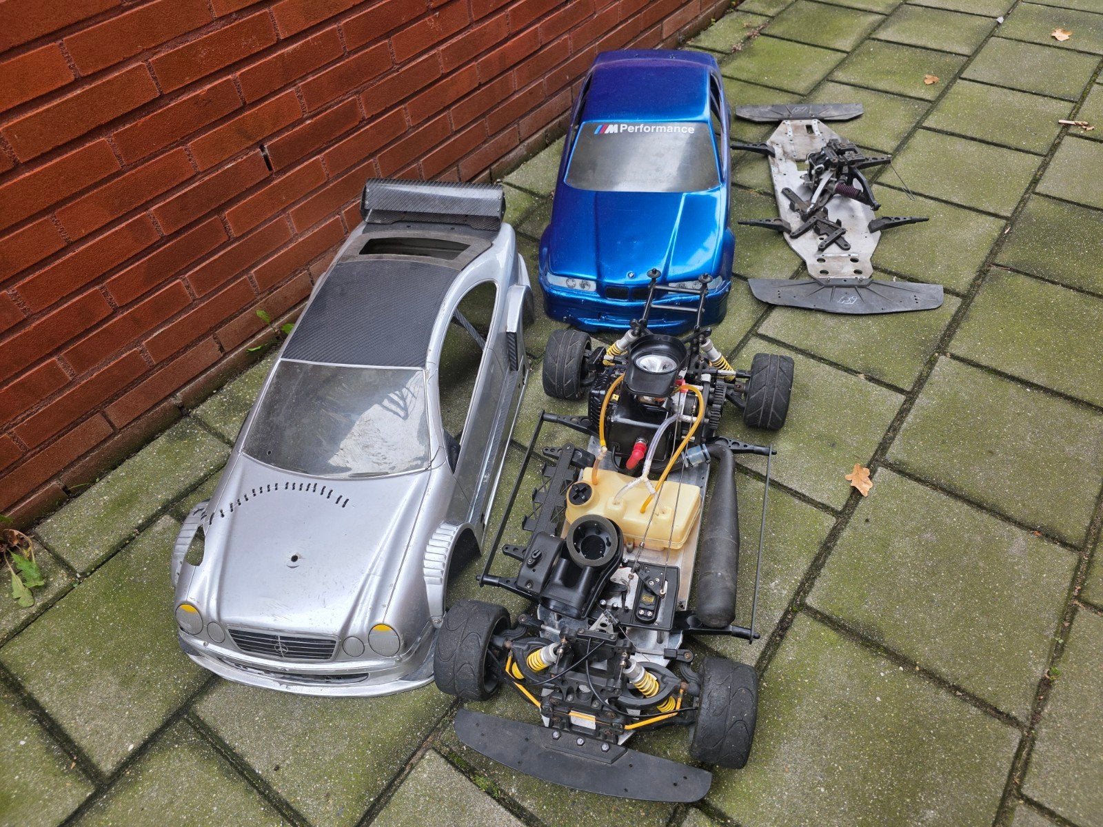 FG Onroad Model RC Auto - 90% klaar, blokje loopt!, Hobby en Vrije tijd, Ophalen of Verzenden