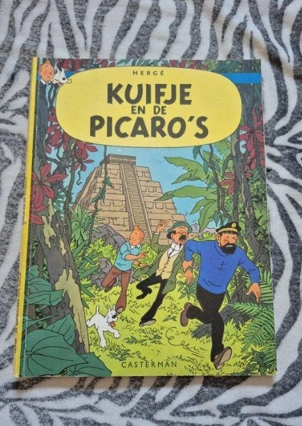 Kuifje en de picaro's, Eén stripboek, Ophalen of Verzenden, Gelezen, Hergé