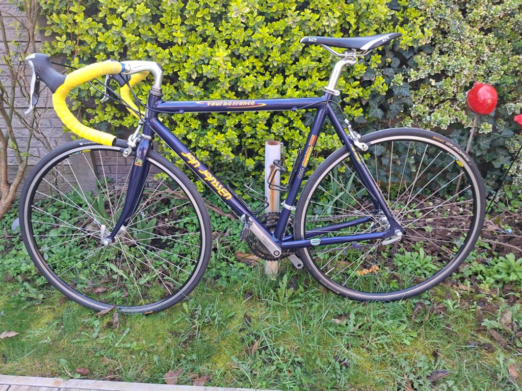 Jan Janssen Tour de France Racefiets - Shimano Ultegra, 28 inch, Gebruikt, Aluminium, 15 tot 20 versnellingen
