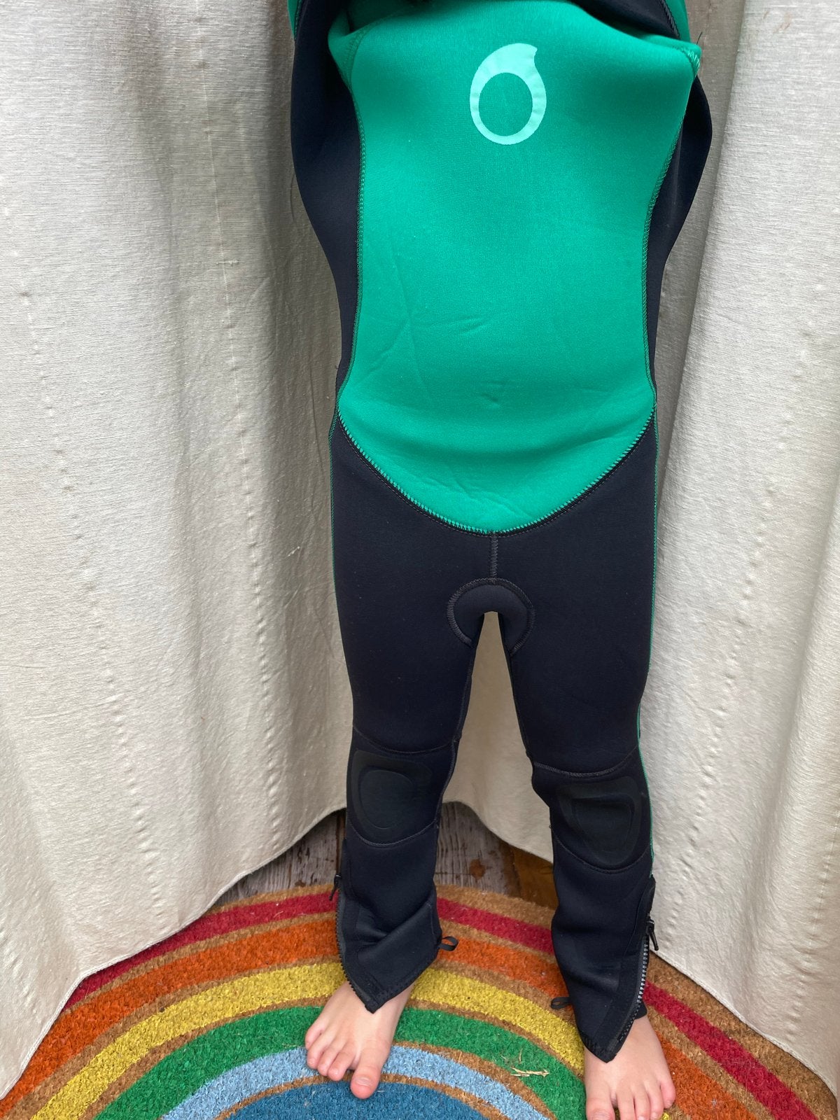 Tribord Wetsuit - Groen/Zwart - Maat S, Watersport en Boten, Watersportkleding, Ophalen of Verzenden, Zo goed als nieuw, Dame of Heer