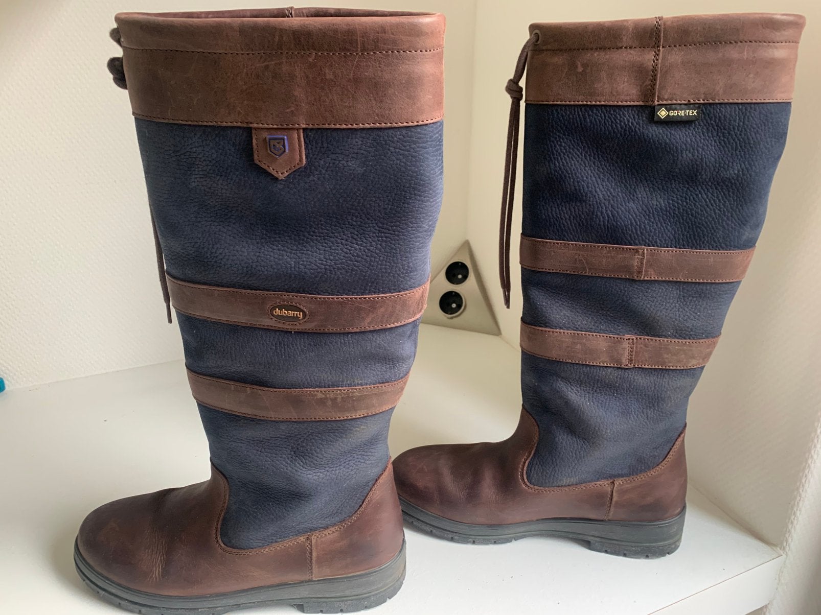 Dubarry laarzen , dames, bijna nieuw. Maat 41, Ophalen of Verzenden, Zo goed als nieuw, Zwart, Hoge laarzen