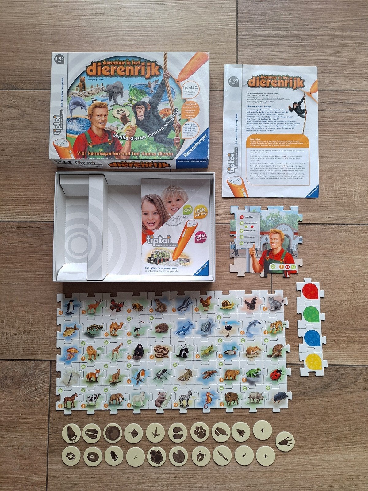 Diverse Tiptoi spellen - Compleet en in nieuwstaat, Ophalen of Verzenden, Zo goed als nieuw, Taal en Lezen