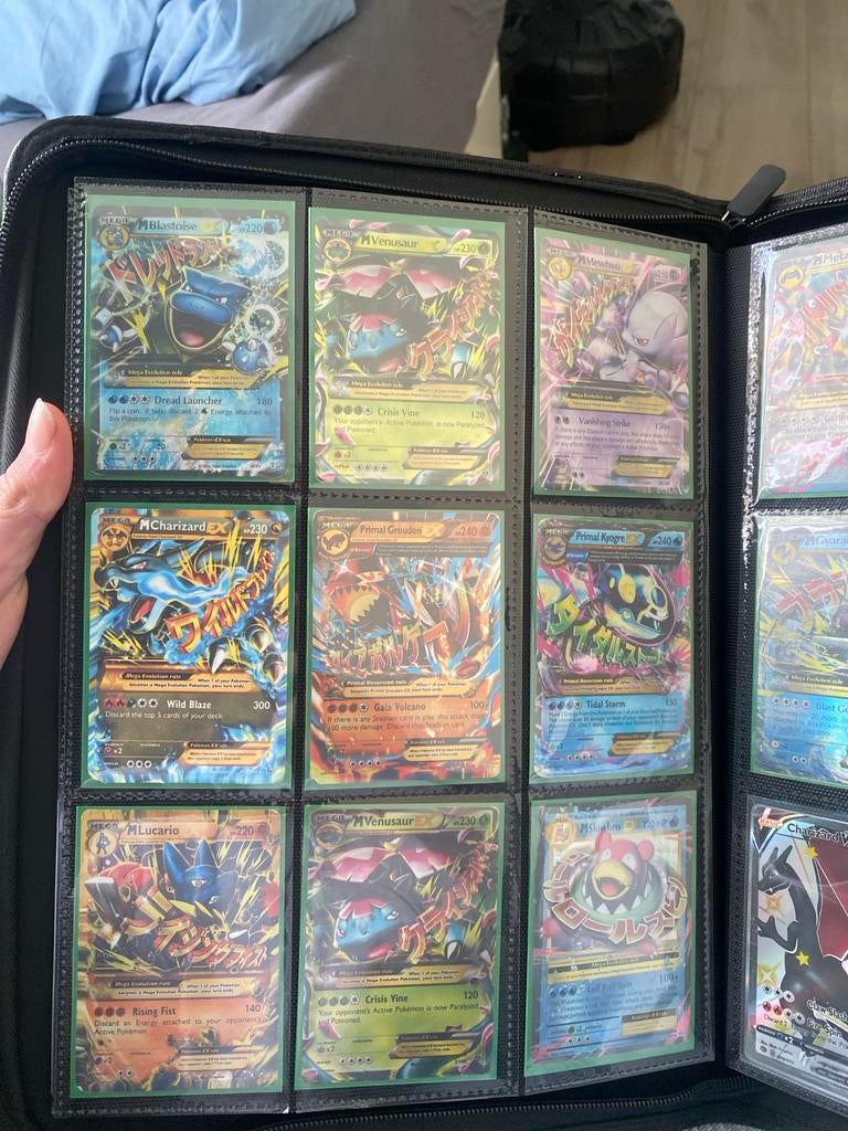 Zeldzame Pokémon kaarten - Mega EX collectie, Hobby en Vrije tijd, Verzamelkaartspellen | Pokémon, Ophalen of Verzenden, Zo goed als nieuw