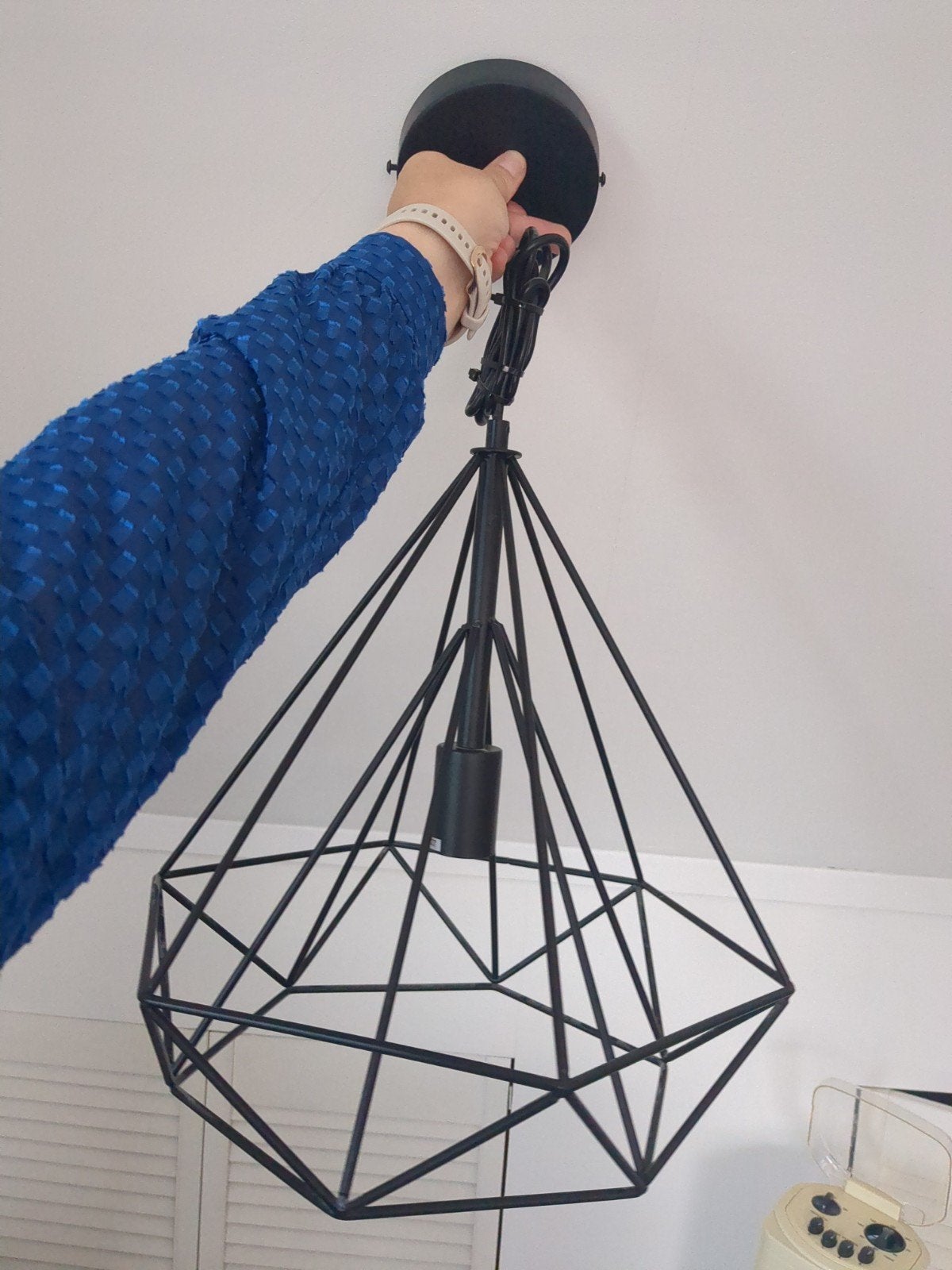 hanglamp zwart, Huis en Inrichting, Ophalen of Verzenden