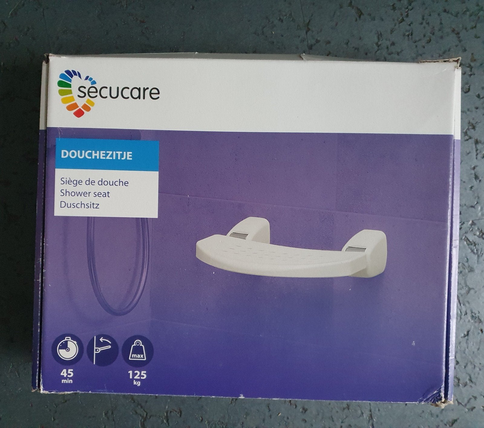 SECUCARE uitklapbaar douchezitje, NIEUW, Diversen, Ophalen of Verzenden, Nieuw