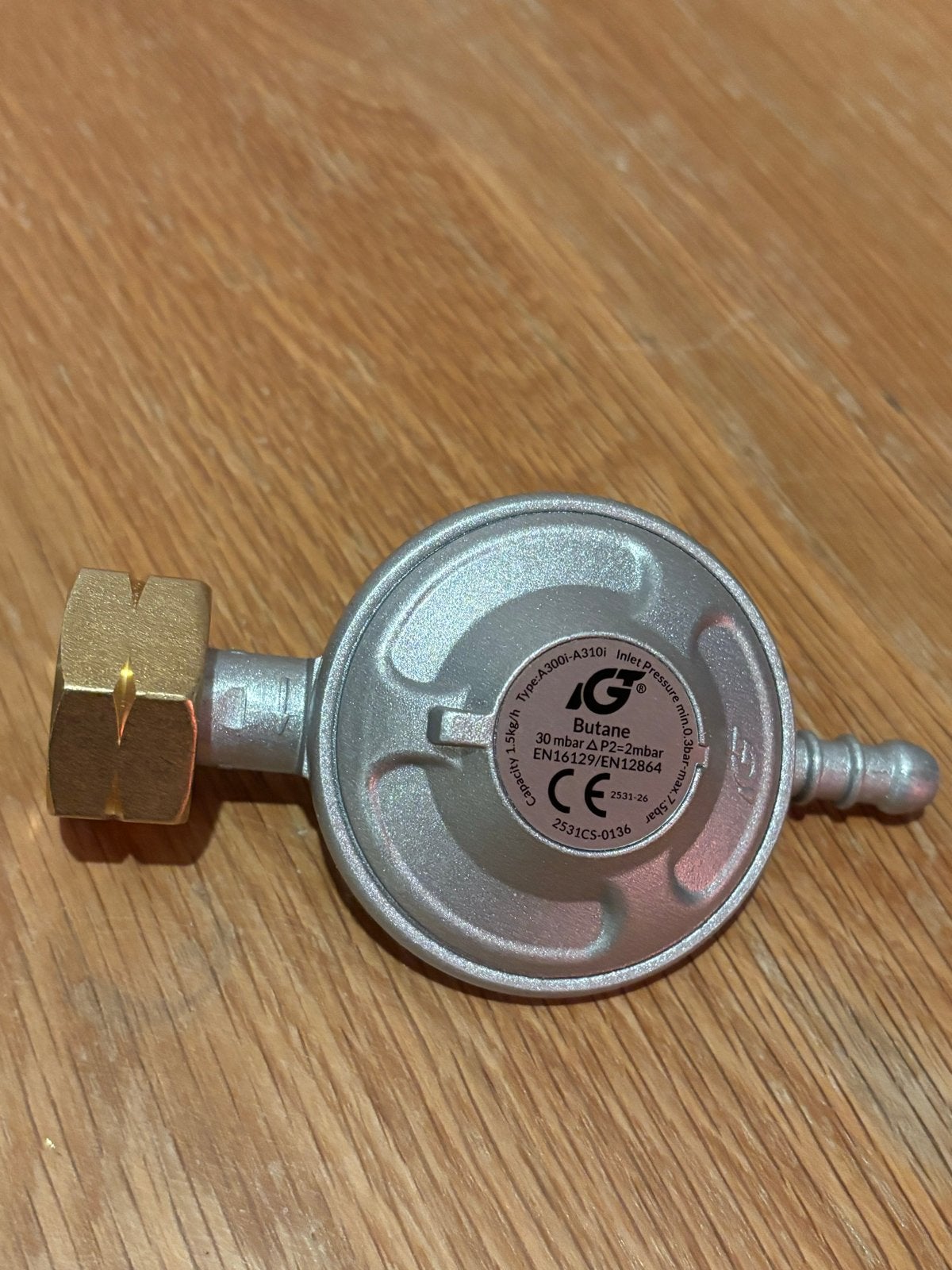 IG Butaan Gasdrukregelaar 30 mbar - Nieuw, Ophalen, Nieuw