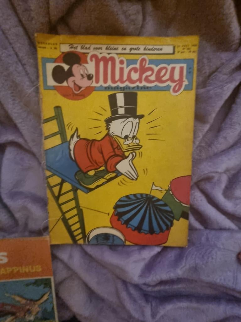 Mickey Magazine - 1956 no.301 tm 312, Boeken, Eén stripboek, Ophalen of Verzenden, Gelezen, Walt Disney