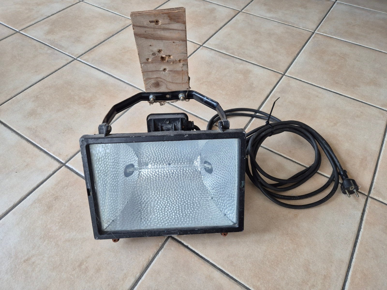 Bouwlamp, Doe-het-zelf en Verbouw, Bouwverlichting, Ophalen, Gebruikt, 500 watt of meer, Lamp