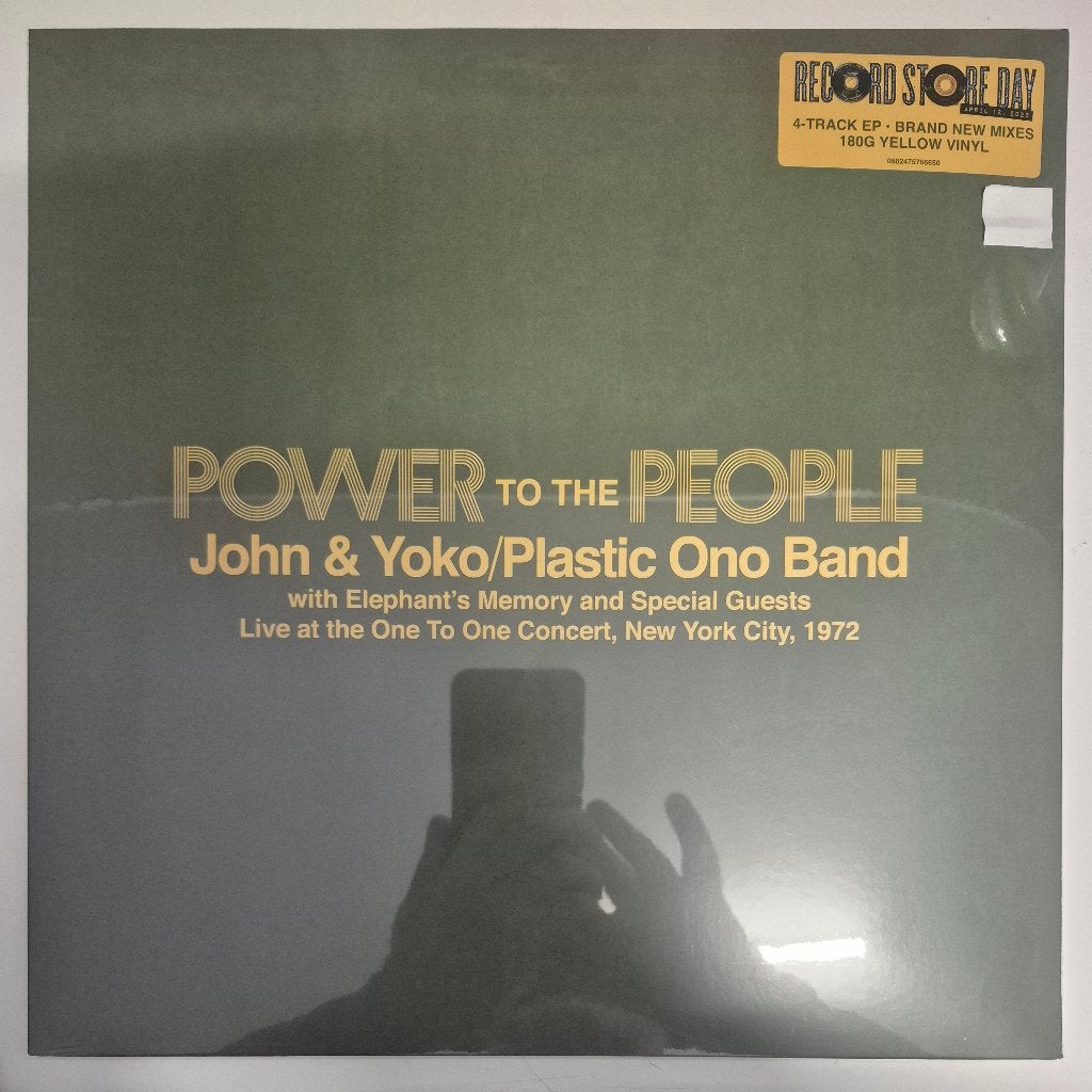 John Lennon. Power to the people. EP. Record Store Day., Speciale editie, Pop, Ophalen of Verzenden, EP