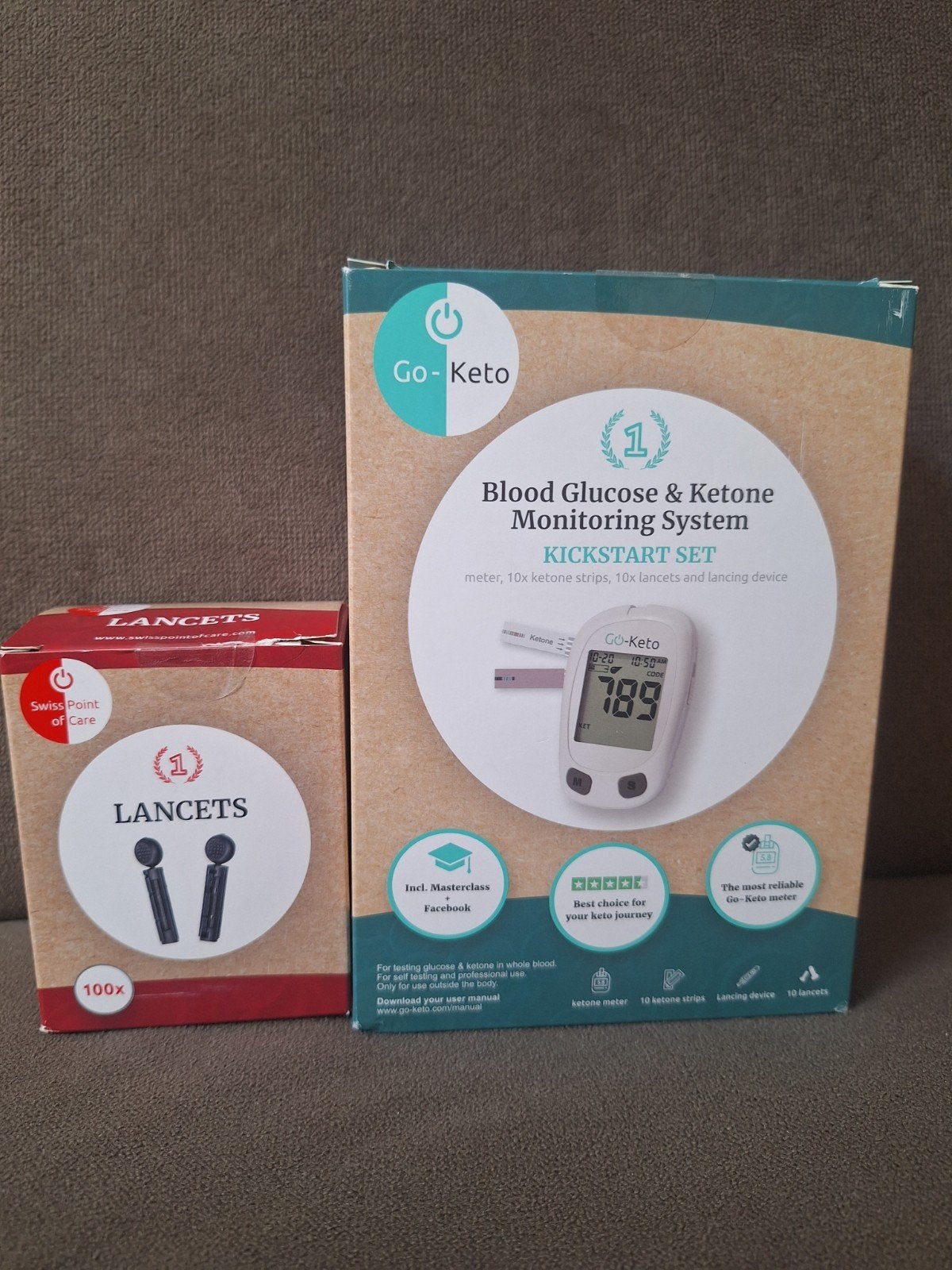 Go-Keto bloed glucose en ketonen meter, Ophalen of Verzenden