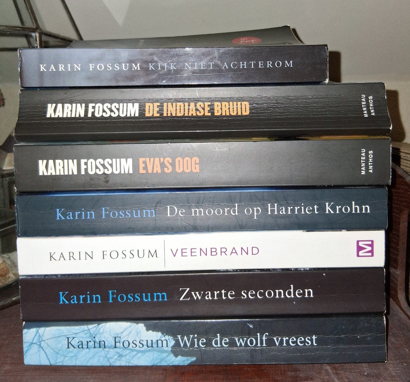 Stapel van 7 Karin Fossum thriller boeken., Ophalen of Verzenden, Zo goed als nieuw, Karin Fossum, Scandinavië