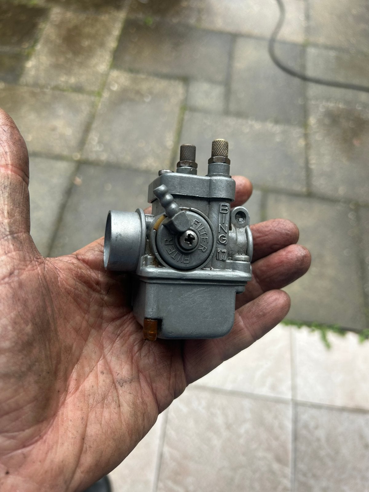 Vierkante bing 17/15//103 carburateur 15 mm, Ophalen of Verzenden, Zo goed als nieuw, Carburateur