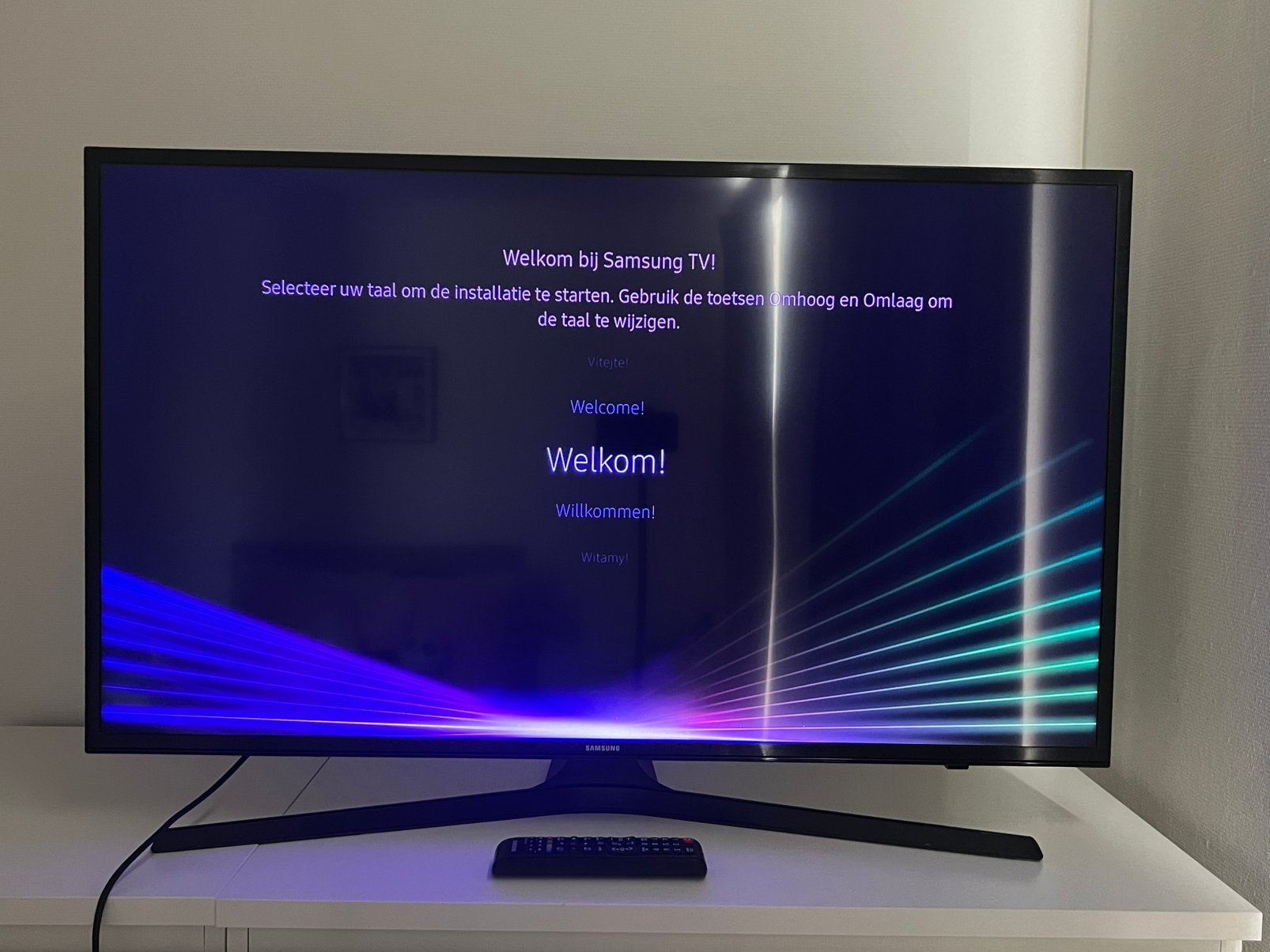 Samsung UE40KU6000W 40" 4K Smart TV €120, Ophalen, Gebruikt, 50 Hz, Samsung