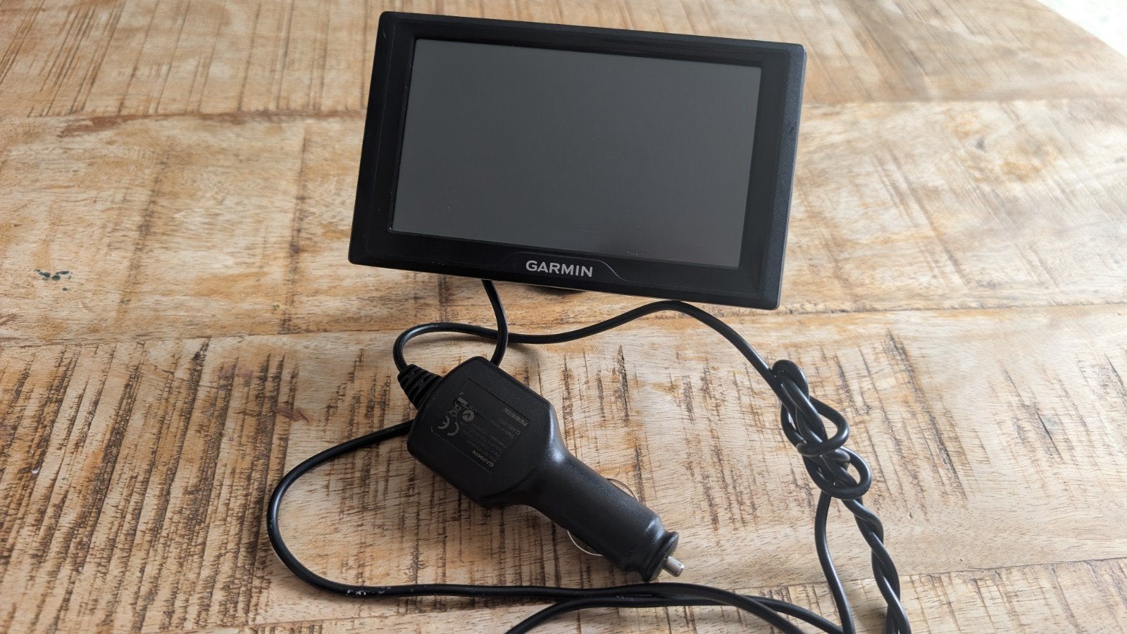 Garmin navigatiesysteem met autolader, Ophalen, Zo goed als nieuw