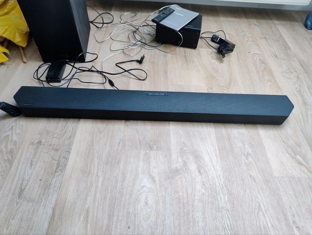 Samsung HW-Q60C Draadloze Soundbar Dolby Atmos + SWA-9200s, Ophalen of Verzenden, Zo goed als nieuw
