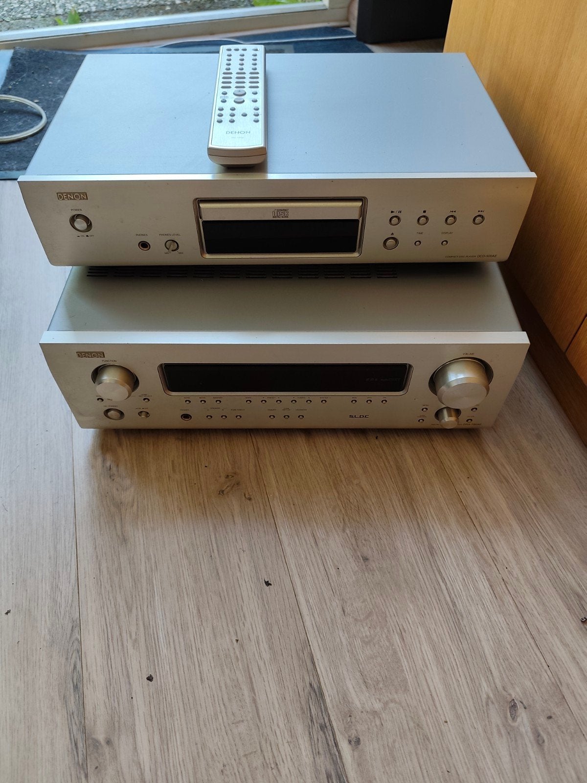 Denon DRA-700AE Receiver & DCD-500AE CD-speler, Ophalen, Gebruikt, Denon, Losse componenten