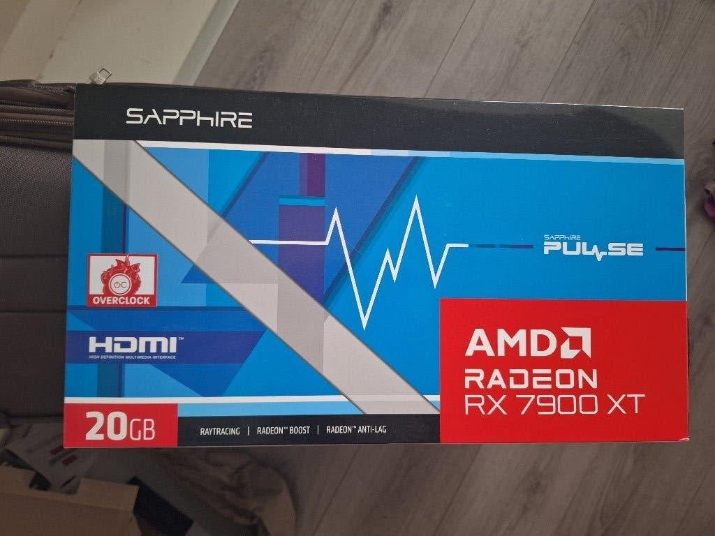 Sapphire Pulse AMD Radeon RX 7900 XT, Computers en Software, Videokaarten, AMD, GDDR6, PCI-Express 4, Ophalen of Verzenden