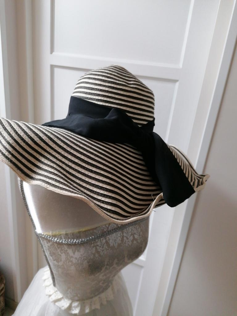 Marlies Dekkers Zonnehoed Zwart Crème - Hoofdomtrek 55 cm, Kleding | Dames, Hoeden en Petten, 55 cm (S, 6⅞ inch) of minder, Marlies Dekkers