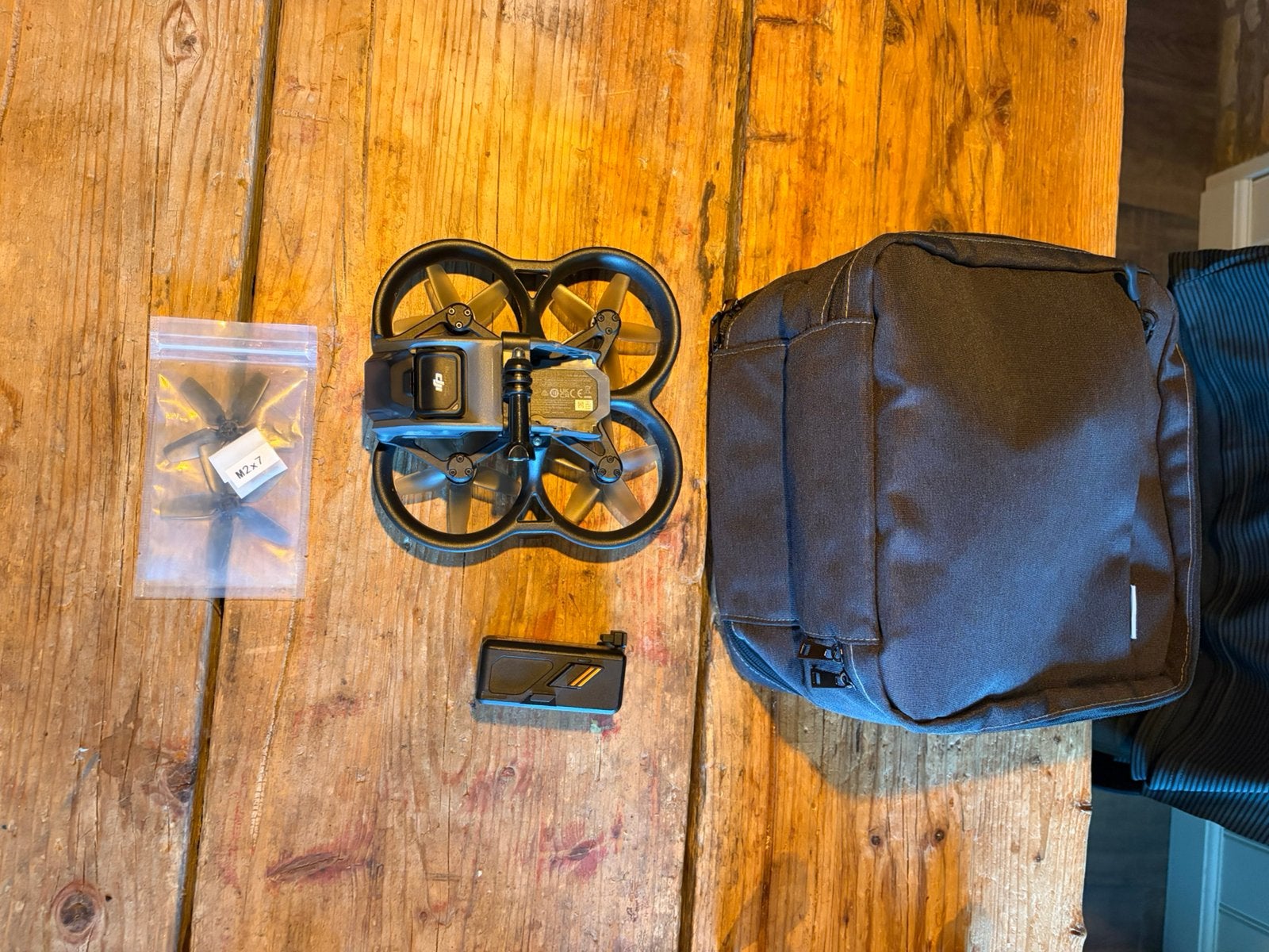 DJI Avata 1 FPV drone + accu + tas – zeer nette staat, Ophalen of Verzenden, Zo goed als nieuw, DJI