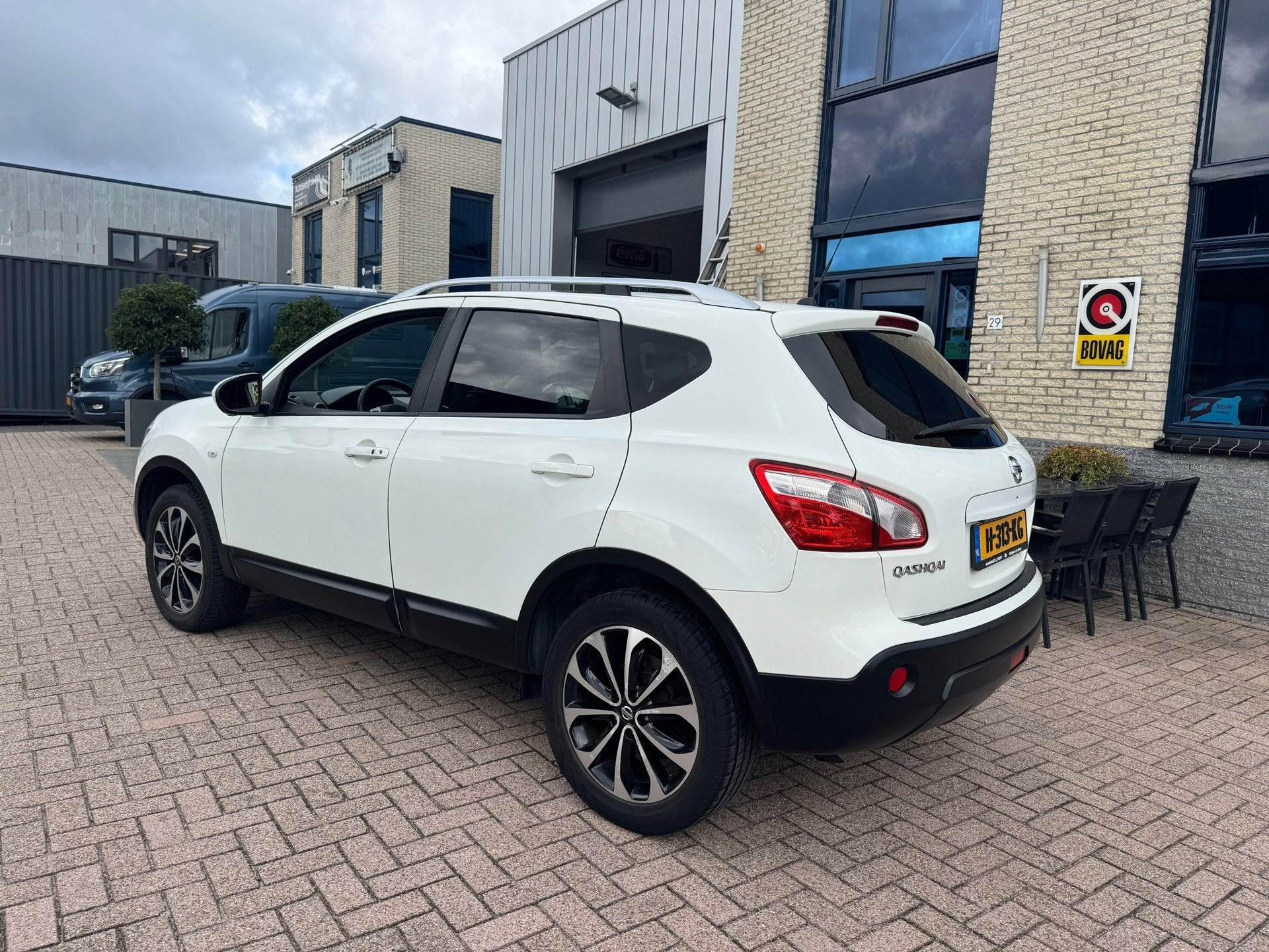 Nissan Qashqai 2.0 360 camera-panodak-nav, Euro 5, Gebruikt, 4 cilinders, Leder en Stof