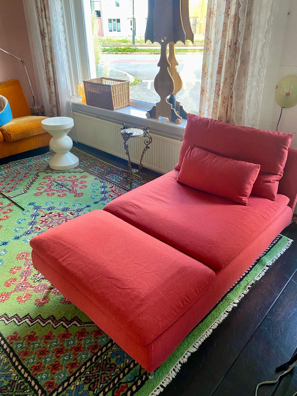 Soderhamn chaise longue Tonerud rood, Ophalen of Verzenden, Zo goed als nieuw