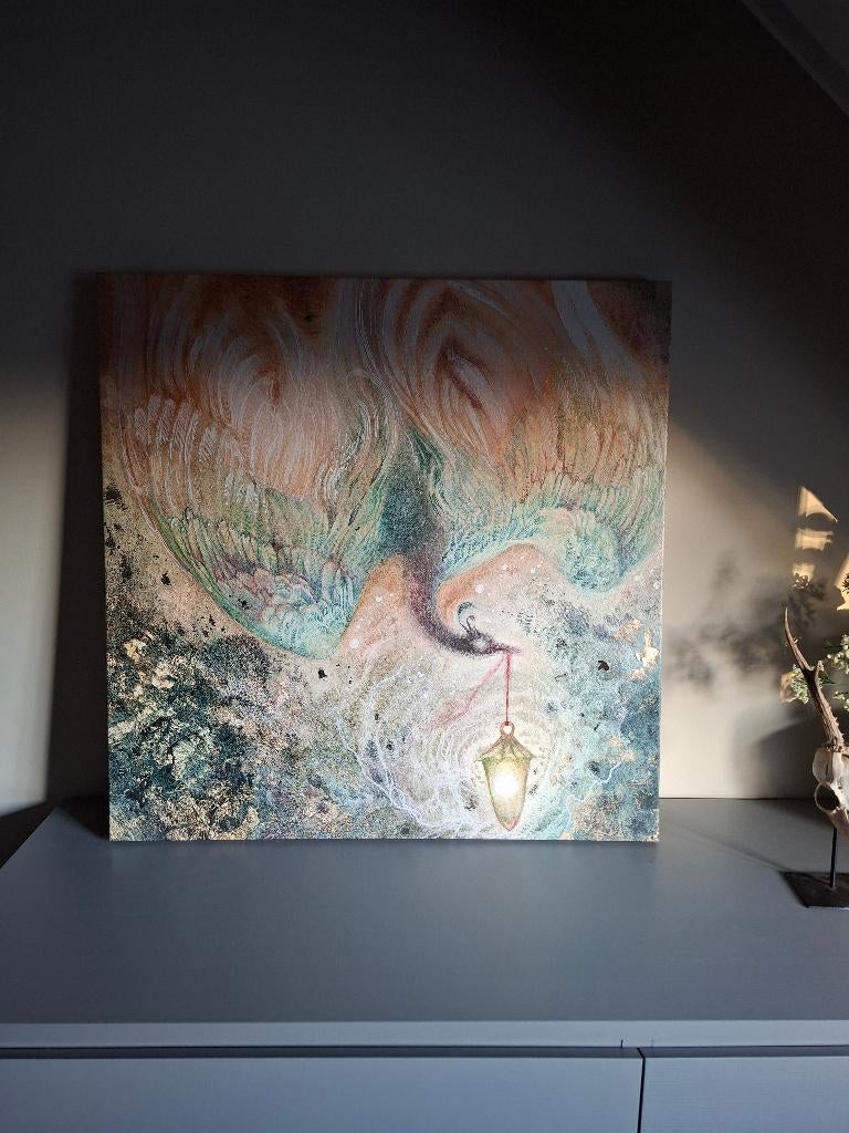 Canvas schilderij Lanterns of Dreams, Antiek en Kunst, Ophalen