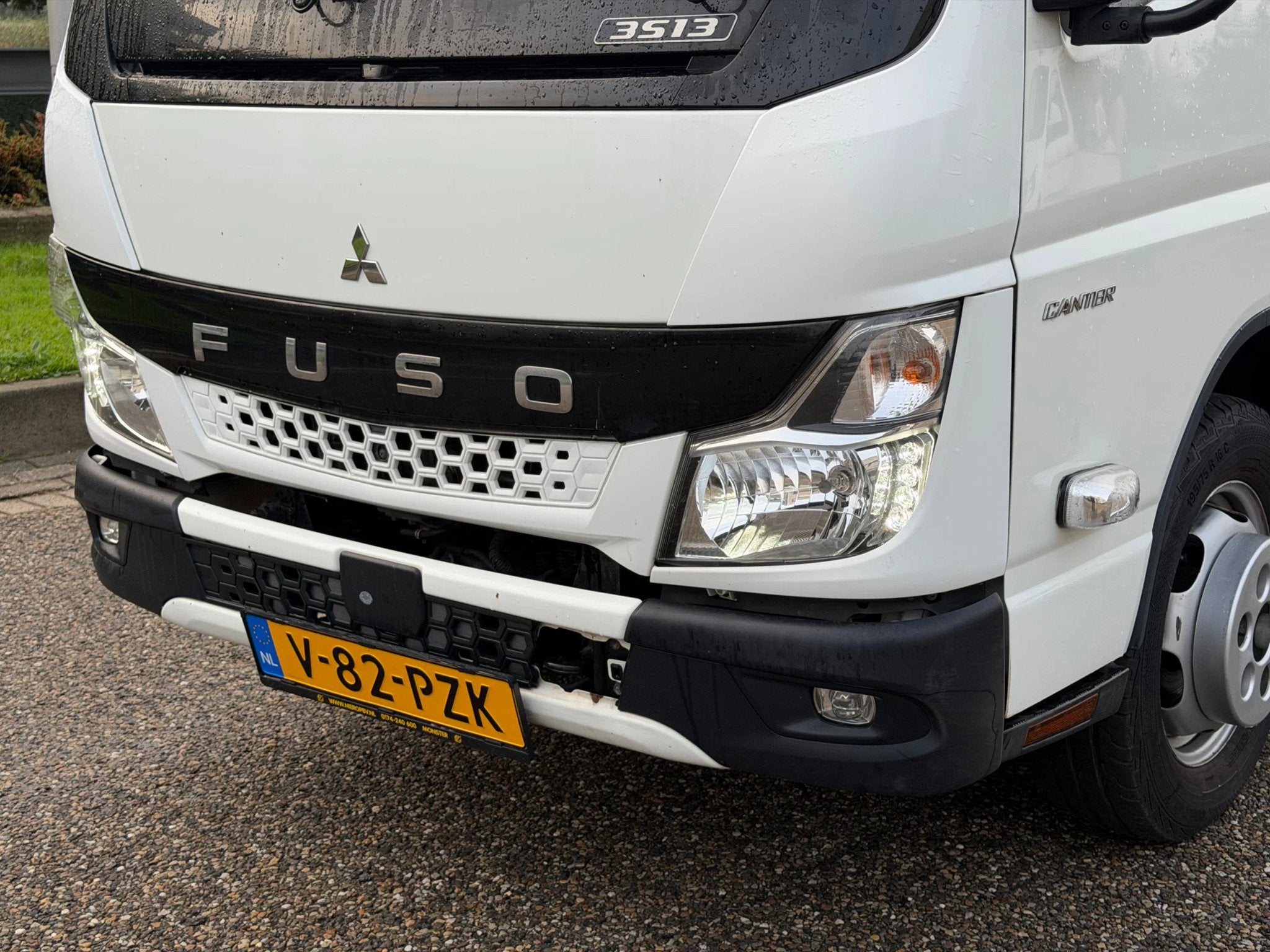 FUSO Canter 3S15 Verhuis/Ladder 30M Böcker Lift EURO 6, Gebruikt, Euro 6, FUSO, Wit