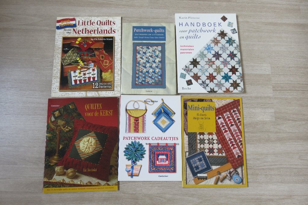 Patchwork en quiltboeken, Verzenden, Zo goed als nieuw, Borduren en Naaien, Diverse auteurs