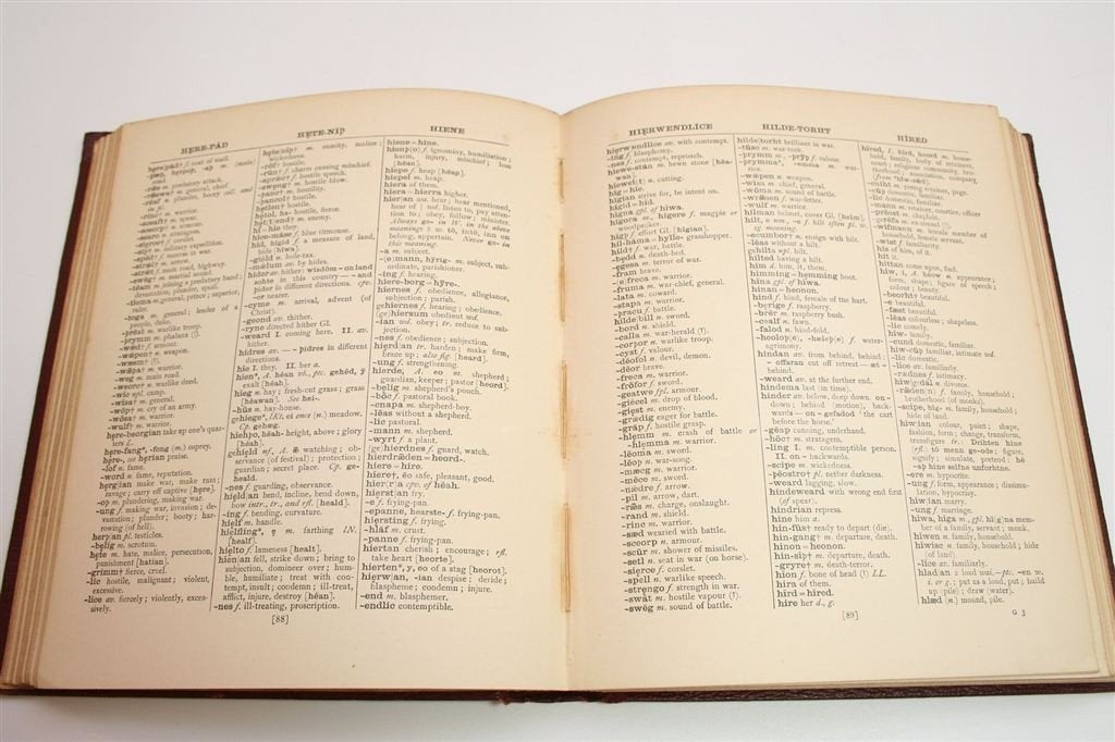 Antiek Woordenboek Oud-Engels [1911] — Oxford University, Antiek en Kunst, Ophalen of Verzenden