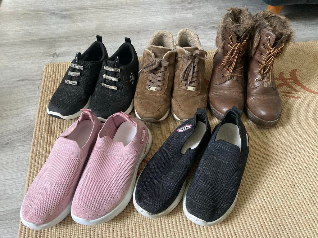 Diverse schoenen maat 36, Zwart, Overige typen, Ophalen of Verzenden, Gedragen