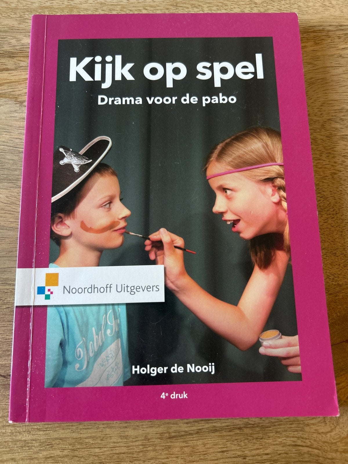 Kijk op spel - Drama voor de pabo (Holger de Nooij), Ophalen of Verzenden, Zo goed als nieuw, HBO
