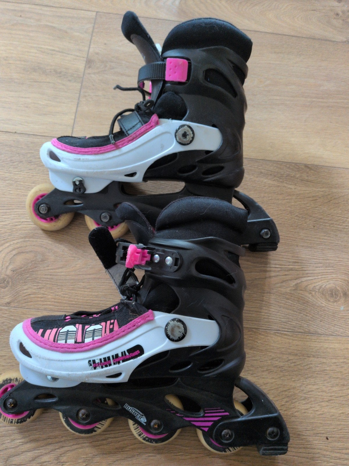 Verstelbare inline skates skeelers kinderen (maat 35-38), Kinderen, Inline skates 4 wielen, Ophalen, Overige merken